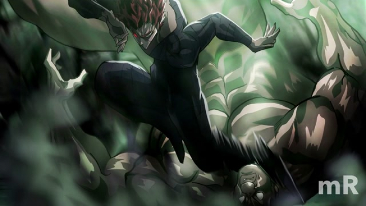 Garou vs Darkshine fan animation