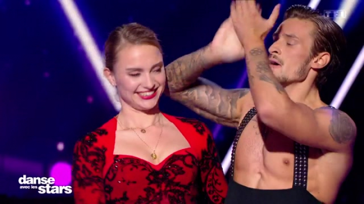 dals11p5 aurelie saluee pour son courage