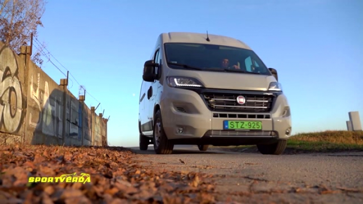 ELEKTOROMOS busz - Fiat e-Ducato teszt (SportVerda)