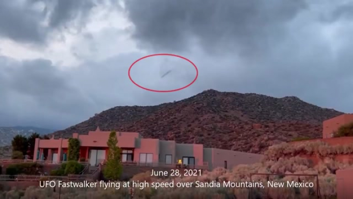 UFO Fastwalkert videóztak Új-Mexikóban
