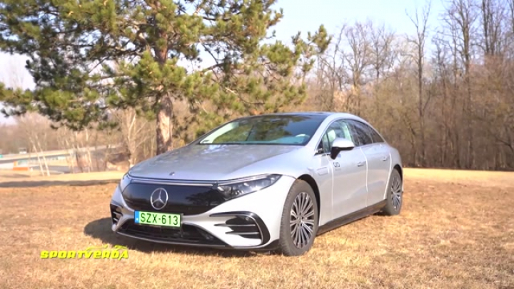 Mercedes EQS teszt - SportVerda