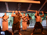Új-Zéland, Tamaki maori falu: Haka tánc