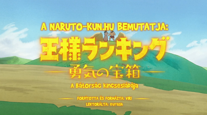 Ousama Ranking - Yuuki no Takarabako anime 03. rész magyar felirattal [NKWT]