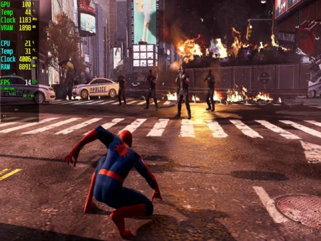 Marvels Spider-Man Remastered RX 550