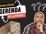 Ódonhatású Gerenda Készítése EPS Lapokból -...