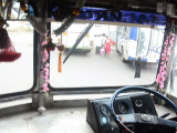 India, Goa - buszozás