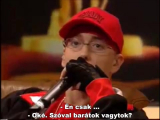 Eminem egy német talkshowban 2004-ben