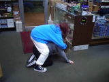 Wrestling Match at the Comic Book Store