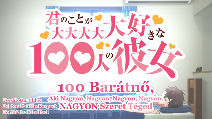 [Sakura Guild] Kimi no Koto ga Daidaidaidaidaisuki na 100-nin no Kanojo - 2. évad 4. rész