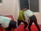 garima vs anika submission fight