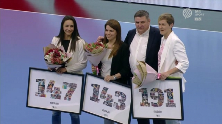 Kovacsics, Szucsánszki és Tomori búcsúztatása - 2025.04.10