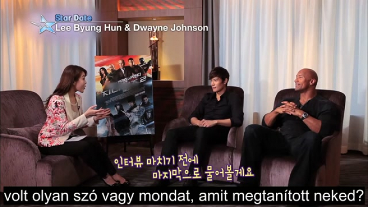 Dwayne Johnson, Lee Byung-hun - G.I. Joe 2 (Entertainment weekly)