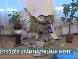 Háznak csapódott egy kocsi Újpesten: akkora a...