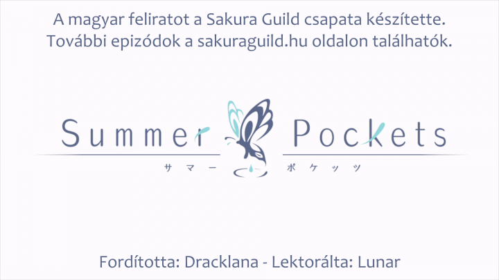 [Sakura Guild] Summer Pockets - 9. rész