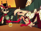Hazbin Hotel | Angel és Husk összekapása |...