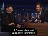 Lee Jung-jae Jimmy Fallon show műsorában (2024...