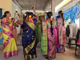 Warangal: Hindu esküvő_tánc