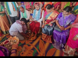 Warangal: Hindu esküvő_előkészületek