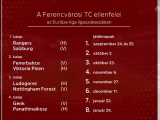 Európa Liga sorsolás után 2025.08.29
